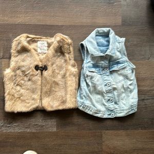 Toddler girl vests 4t